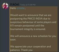 PMCO Fall Split India Postponed